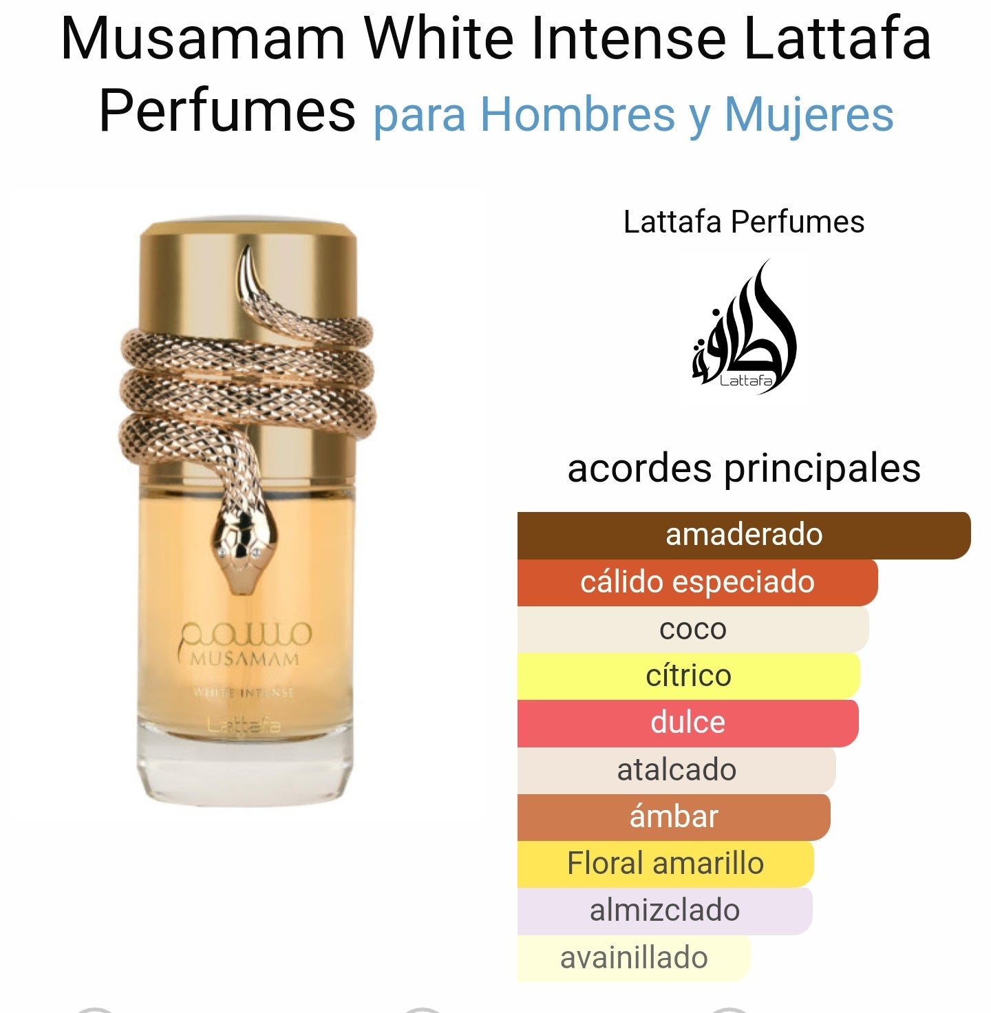 Musamam White intense lattafa