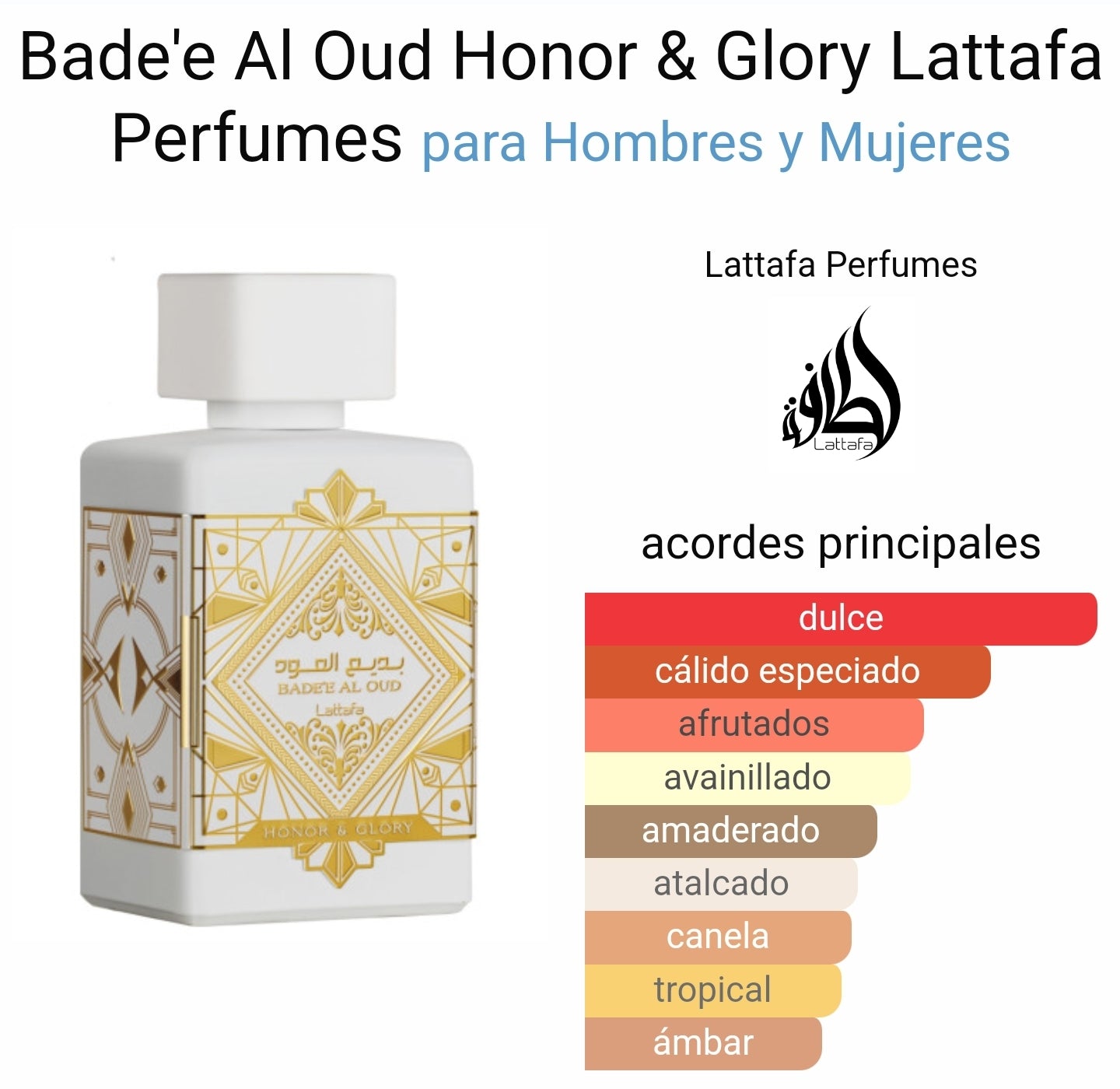 Bade'e Al Oud & Glory lattafa