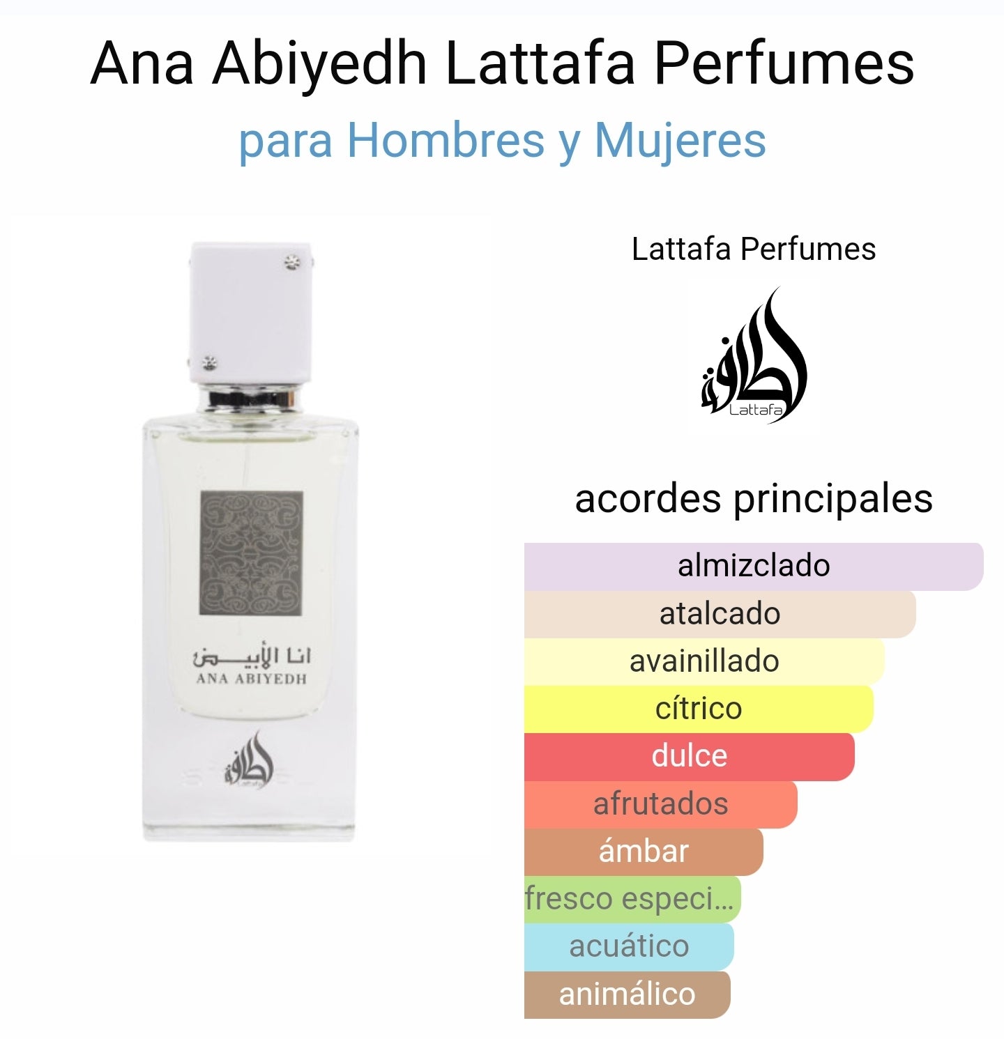 LATTAFA ANA ABYIDEH 60ML