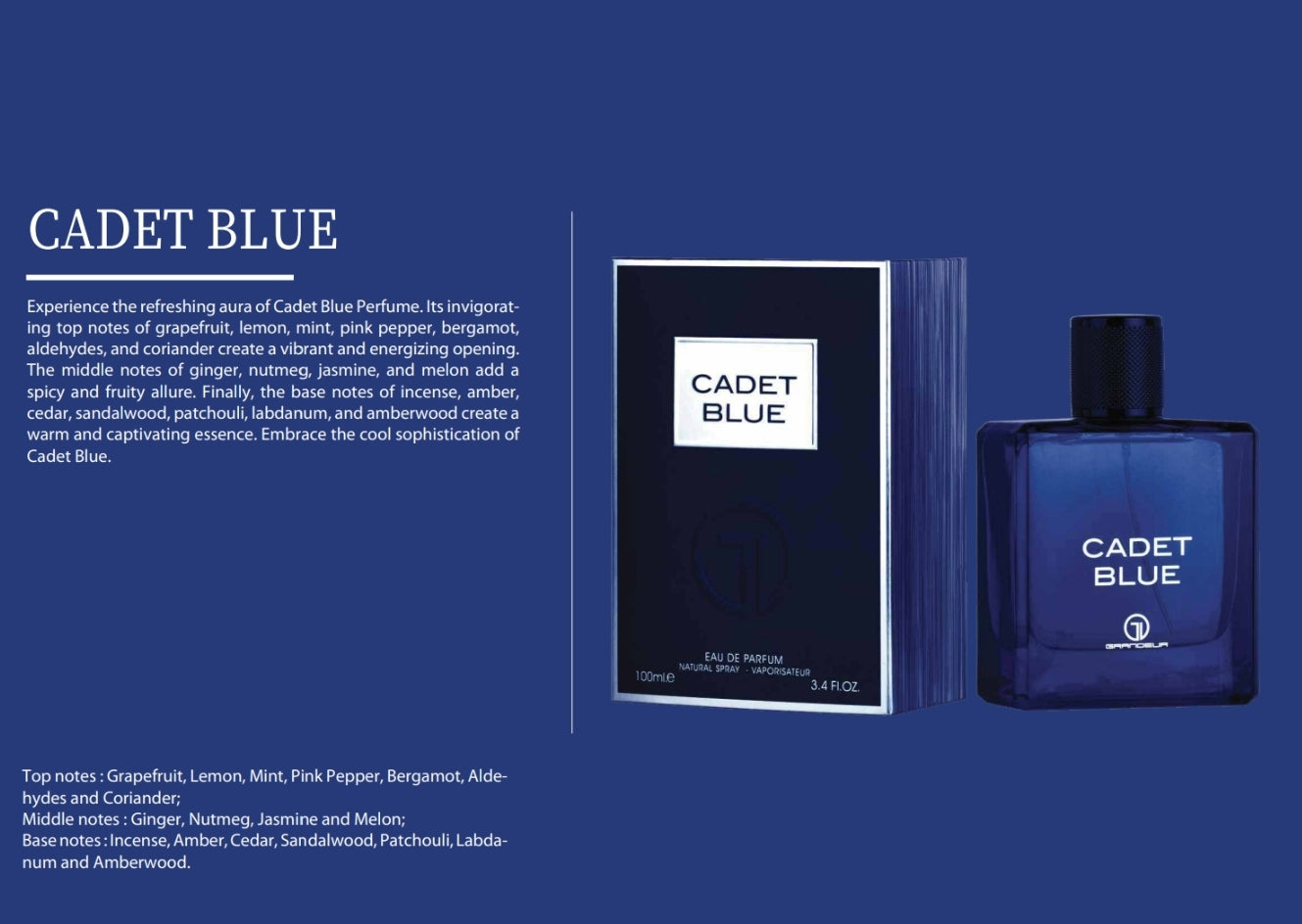 Cadete blue hombre