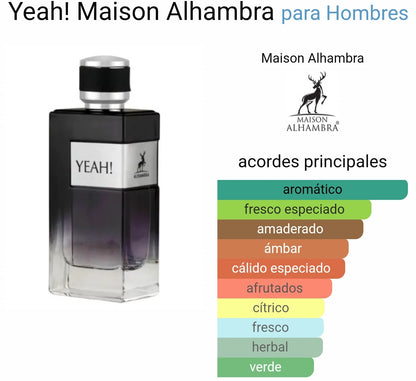 Yeah maison alhambra lattafa hombre