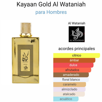 Kayaan Gold de Al Wataniah unisex