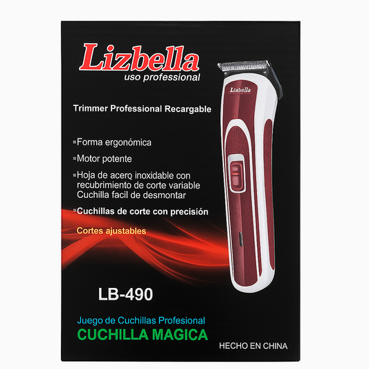 Máquina lizbella recargable